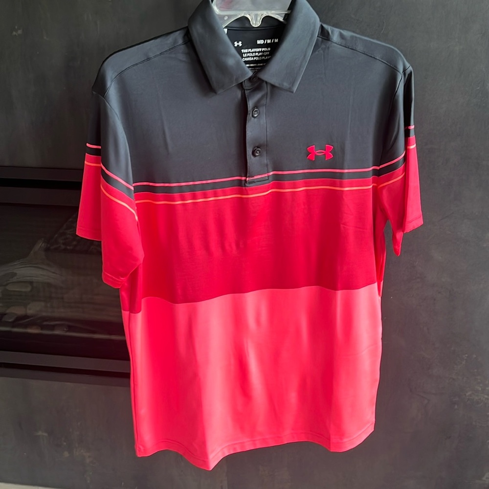 Men’s Under Armour Playoff polo, size medium